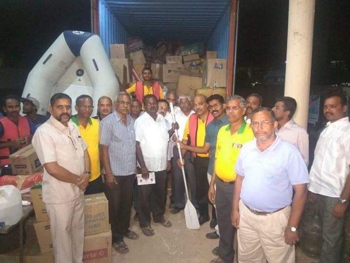 SOS TEAM  FROM  TPSOH READY TO GO TO KERALA